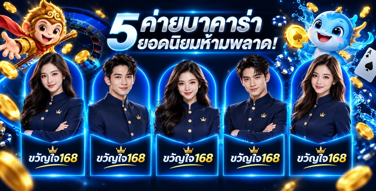 หมวดเกมยอดนิยมในขวัญใจ168 พร้อมตัวละครแฟนตาซี